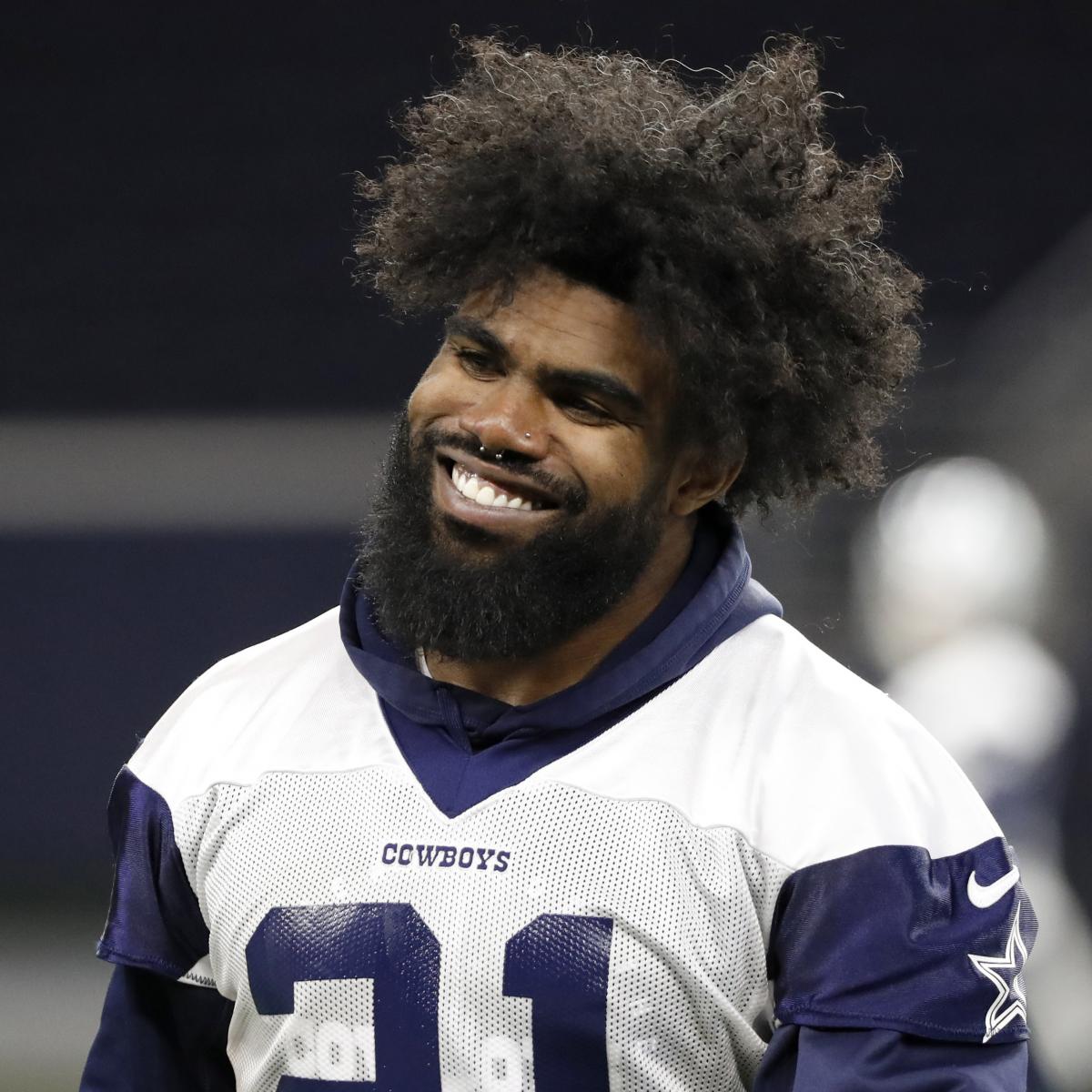 Ezekiel Elliott Wants to Be with Cowboys for Life as He Seeks New