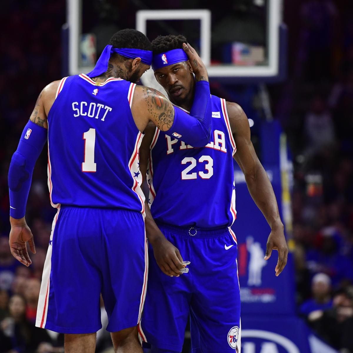 Sixers' Jimmy Butler on teammate Mike Scott: 'He's a real one