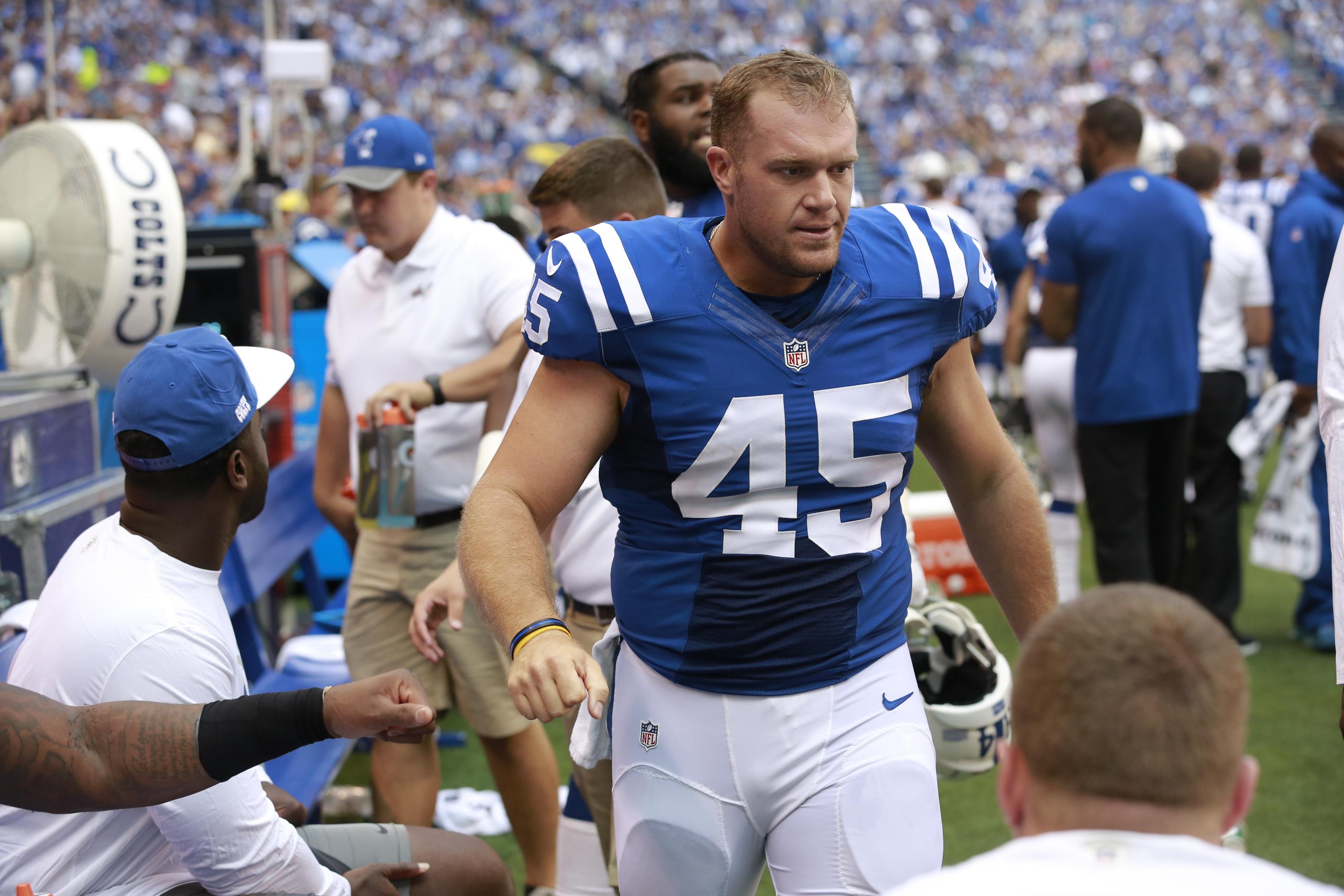 Jaguars long snapper Matt Overton offers to buy angry Colts fans