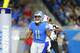 DETROIT, MI - AUGUST 23: Marvin Jones #11 of the Detroit Lions reacts in the first quarter during the preseason game against the Buffalo Bills at Ford Field on August 23, 2019 in Detroit, Michigan. (Photo by Rey Del Rio/Getty Images)