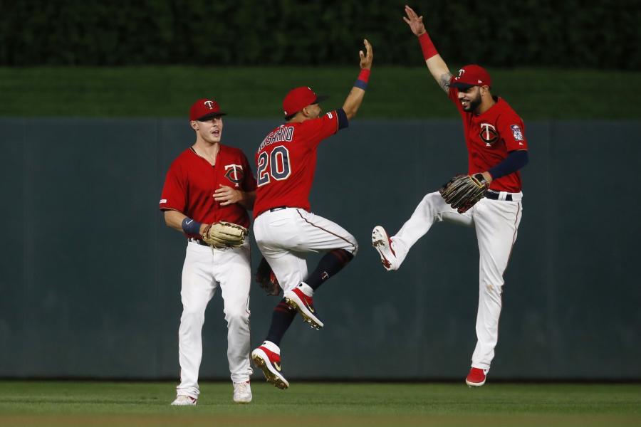Twins assume first in AL Central with 7-6 win against Tigers lead twins  Minnesota Twins START AP