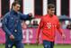 Bayern Munich's new Brazilian midfielder Philippe Coutinho (R) and head coach Niko Kovac walk across the pitch during a training session at the team's training ground in Munich, southern Germany on August 20, 2019. (Photo by Christof STACHE / AFP) (Photo credit should read CHRISTOF STACHE/AFP/Getty Images)