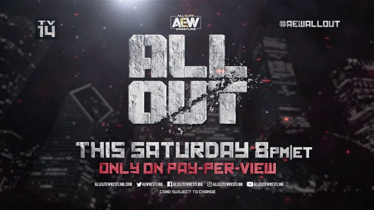 All elite wrestling hot sale all out stream