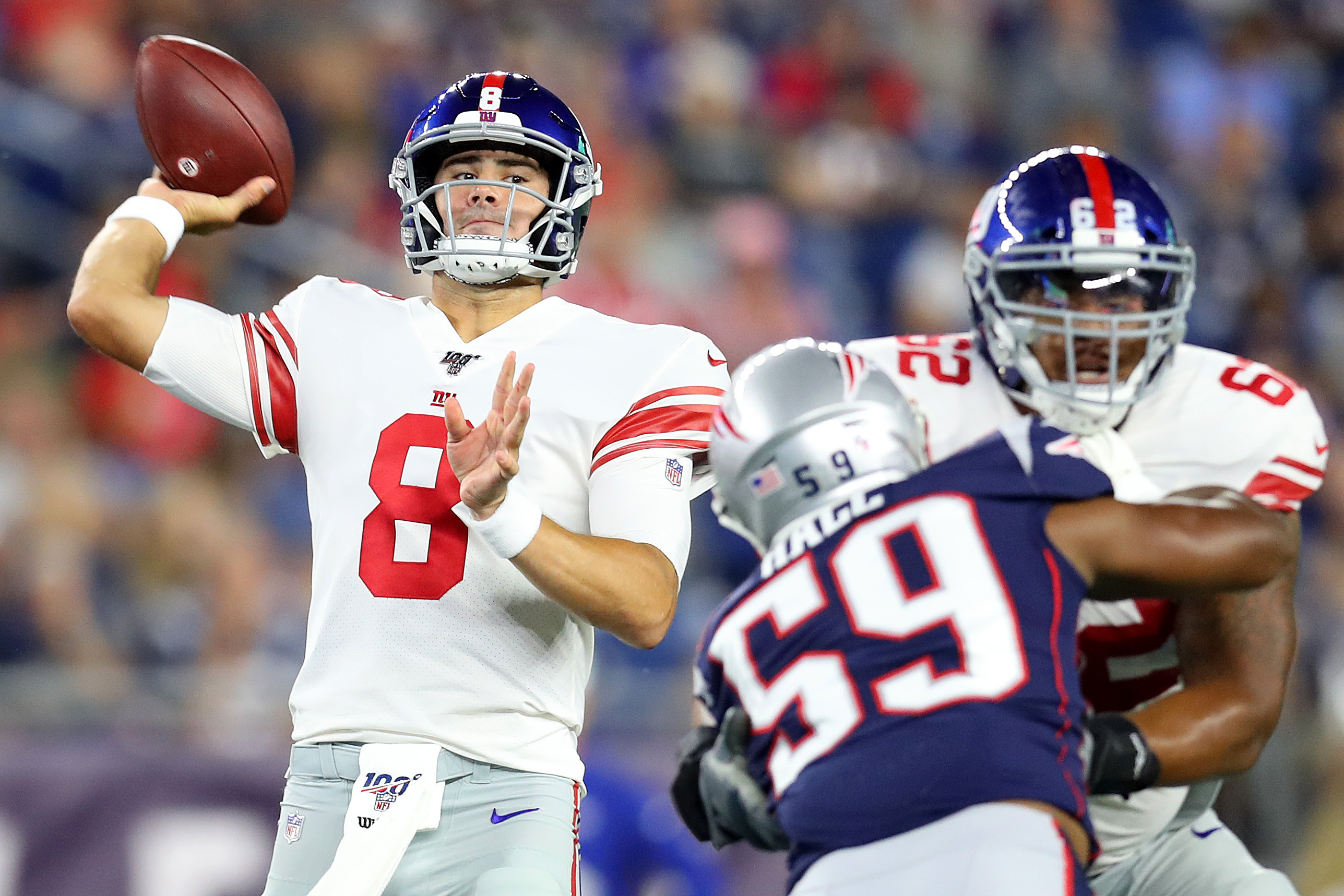 Daniel Jones: NY Giants quarterback's Day 2 vs. Patriots