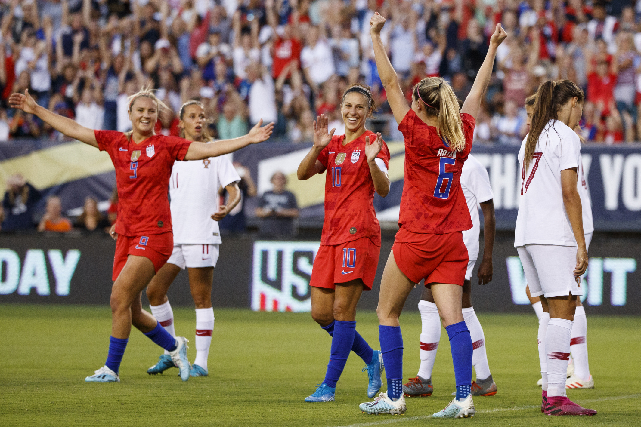 USA soccer star Carli Lloyd playing final match at Allianz Field Tuesday  night