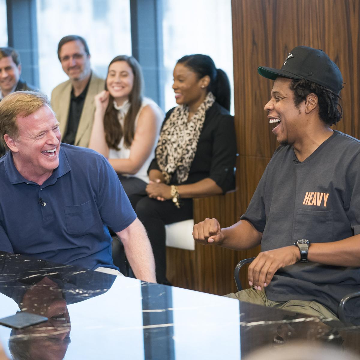 Jay Z Nfl Partner To Create Inspire Change Apparel Line For Social Progress Bleacher Report Latest News Videos And Highlights