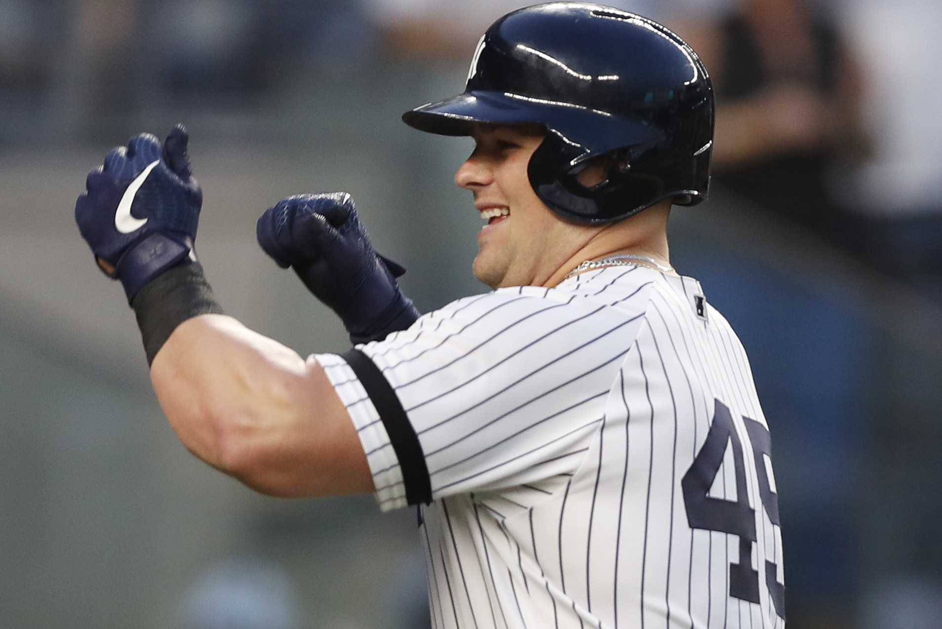 Yankees' Luke Voit begins Triple-A rehab assignment