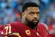 NASHVILLE, TN - DECEMBER 22: Trent Williams #71 of the Washington Redskins watches from the sideline during a game against the Tennessee Titans at Nissan Stadium on December 22, 2018 in Nashville, Tennessee. (Photo by Frederick Breedon/Getty Images)