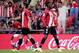 BILBAO, SPAIN - AUGUST 30: Inaki Williams of Athletic Bilbao celebrates during the La Liga Santander match between Athletic Bilbao v Real Sociedad at the Estadio San Mames on August 30, 2019 in Bilbao Spain (Photo by David S. Bustamante/Soccrates/Getty Images)