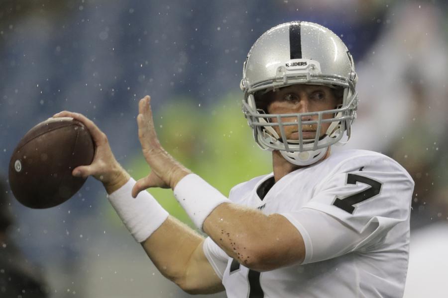 Raiders Rumors: Mike Glennon Wins Backup QB Job, Nathan Peterman Will Be  No. 3, News, Scores, Highlights, Stats, and Rumors