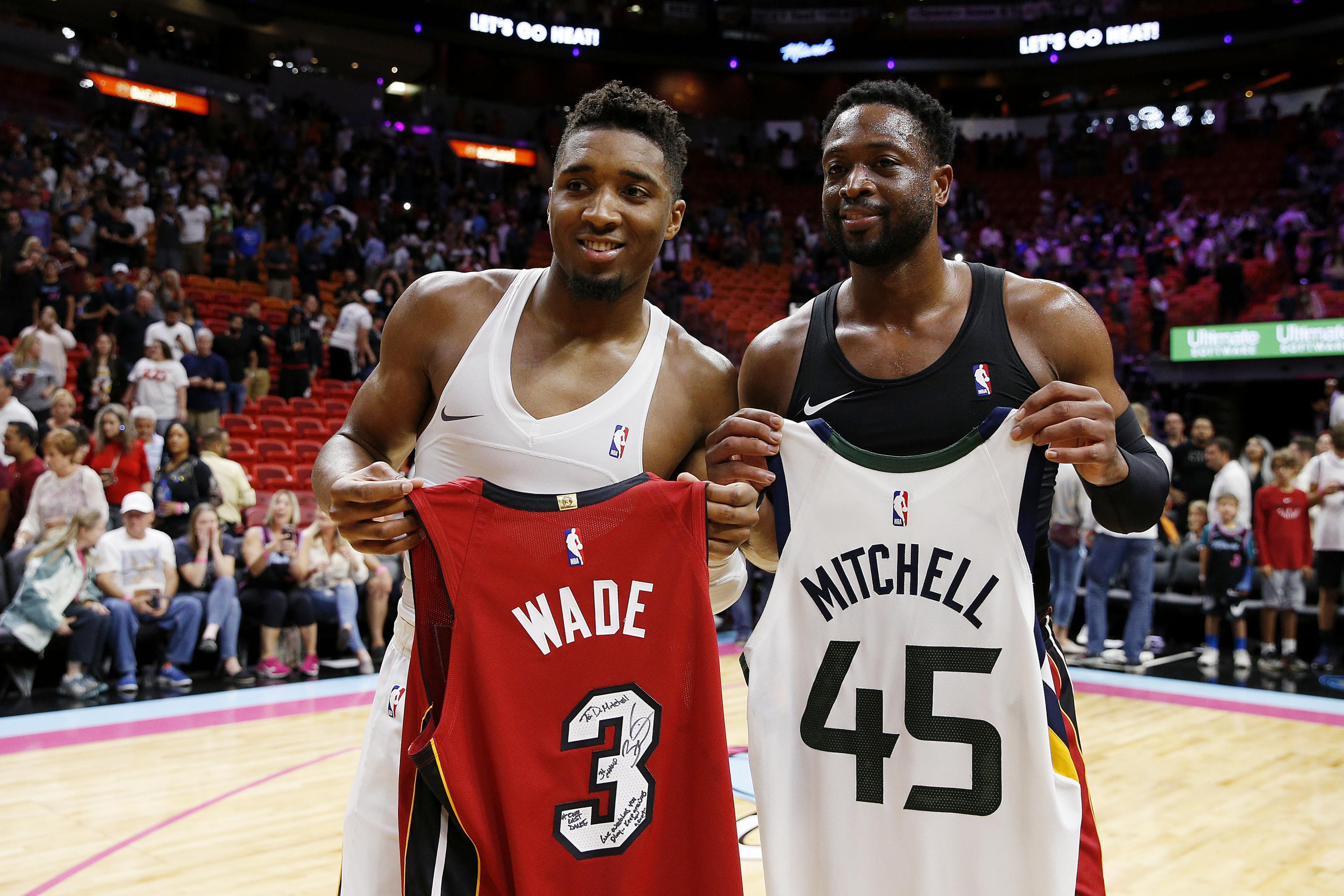 Mitchell: It's great to have Dwyane Wade as part of Jazz
