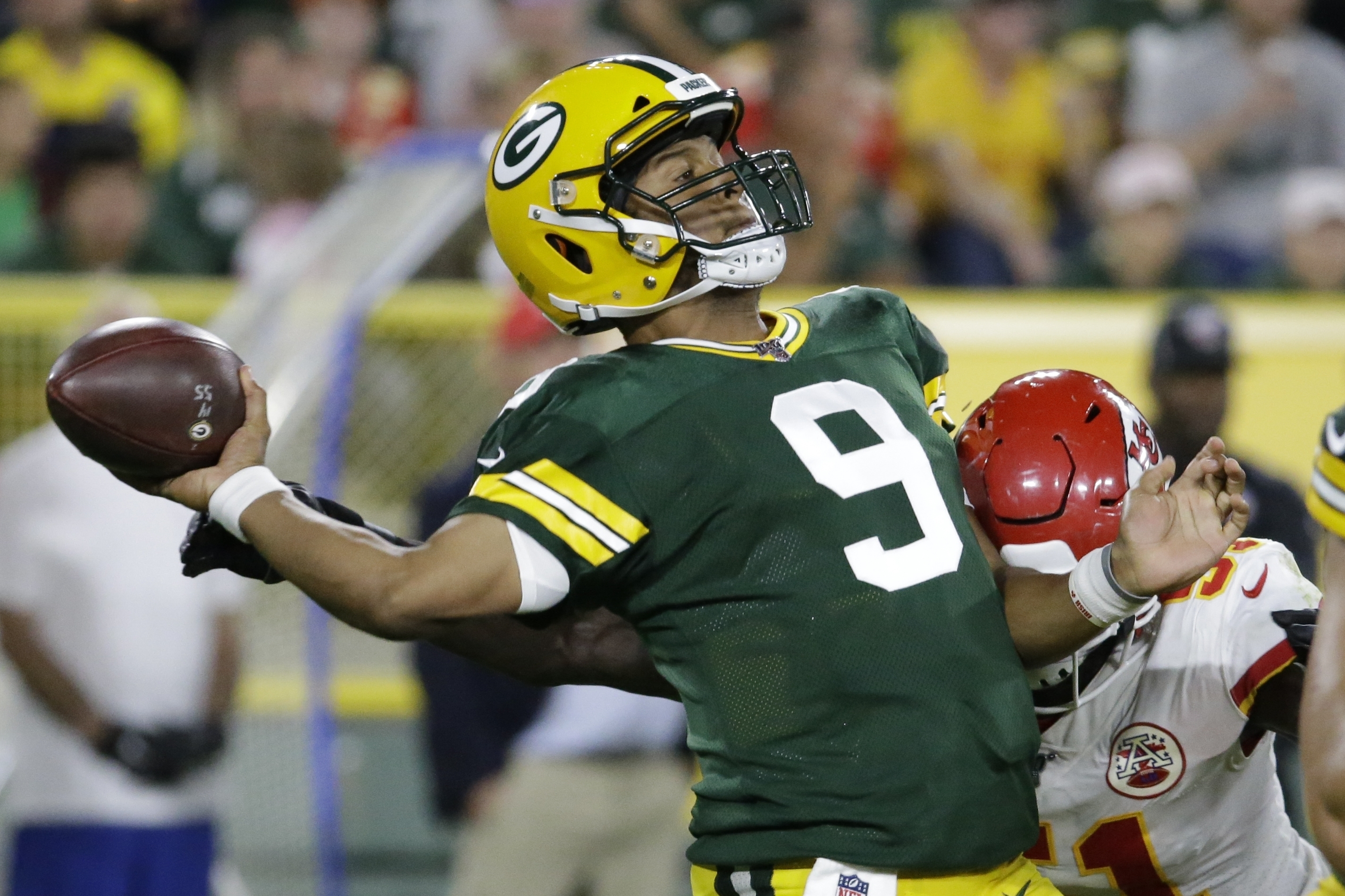 Oakland Raiders claim former Packers, Browns QB DeShone Kizer 