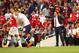 LONDON, ENGLAND - SEPTEMBER 01: Unai Emery, Manager of Arsenal gives his team instructions during the Premier League match between Arsenal FC and Tottenham Hotspur at Emirates Stadium on September 01, 2019 in London, United Kingdom. (Photo by Julian Finney/Getty Images)