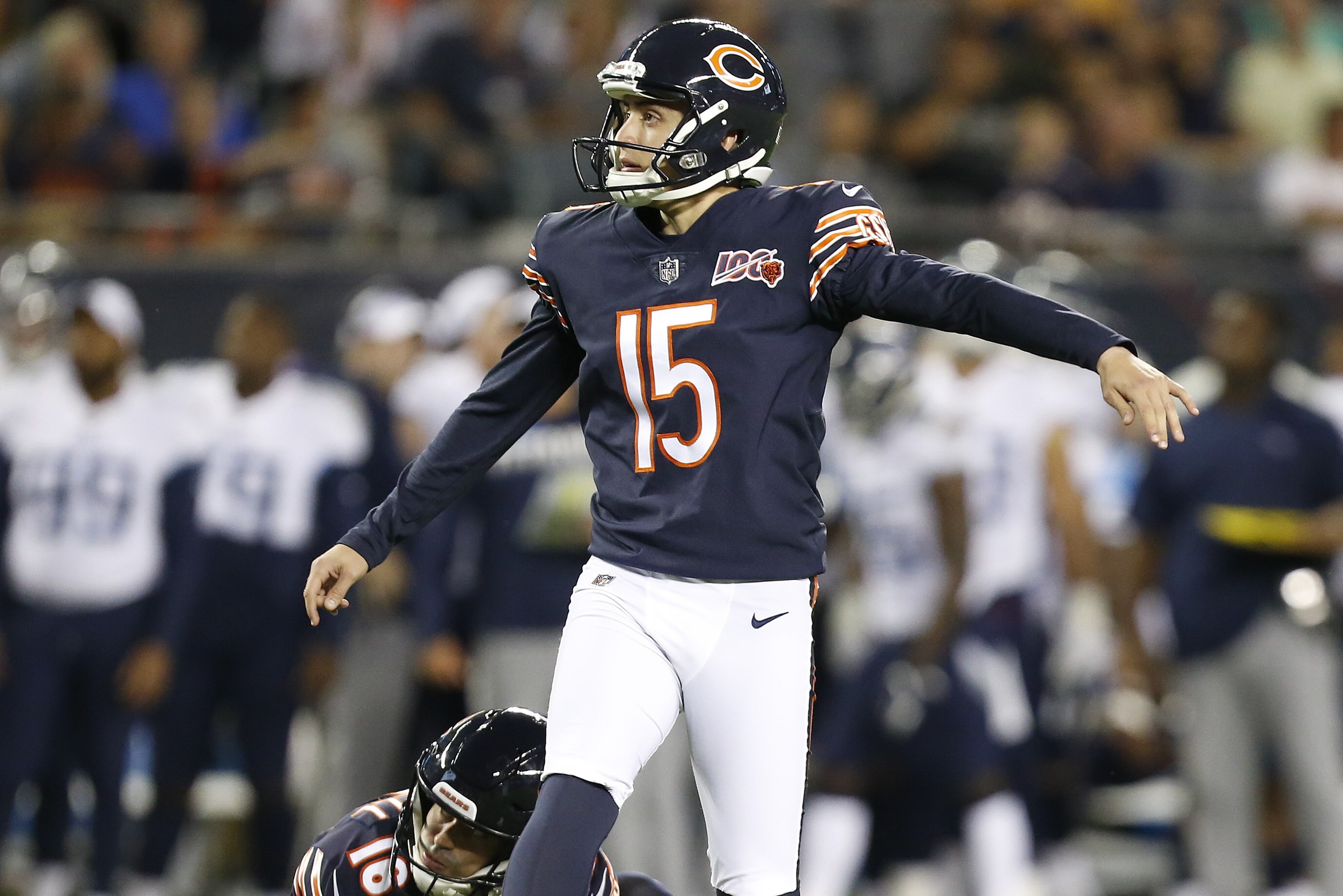 Bears Head Coach Matt Nagy Kicker Eddy Pineiro Certainly Earned