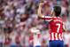 MADRID, SPAIN - SEPTEMBER 1: Joao Felix of Atletico Madrid celebrate 1-2 during the La Liga Santander match between Atletico Madrid v Eibar at the Estadio Wanda Metropolitano on September 1, 2019 in Madrid Spain (Photo by David S. Bustamante/Soccrates/Getty Images)