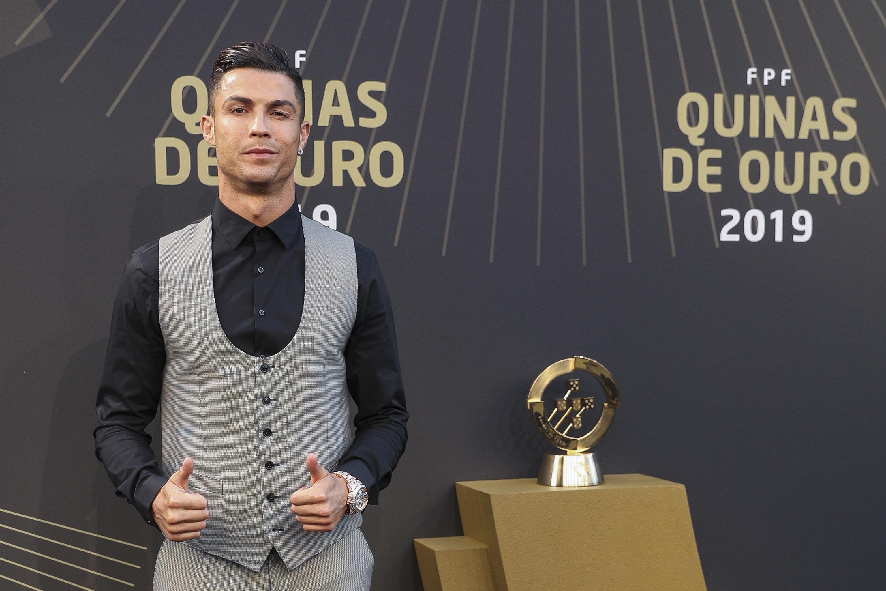 Ronaldo once again won the Portuguese player of the year award — FirstTouch