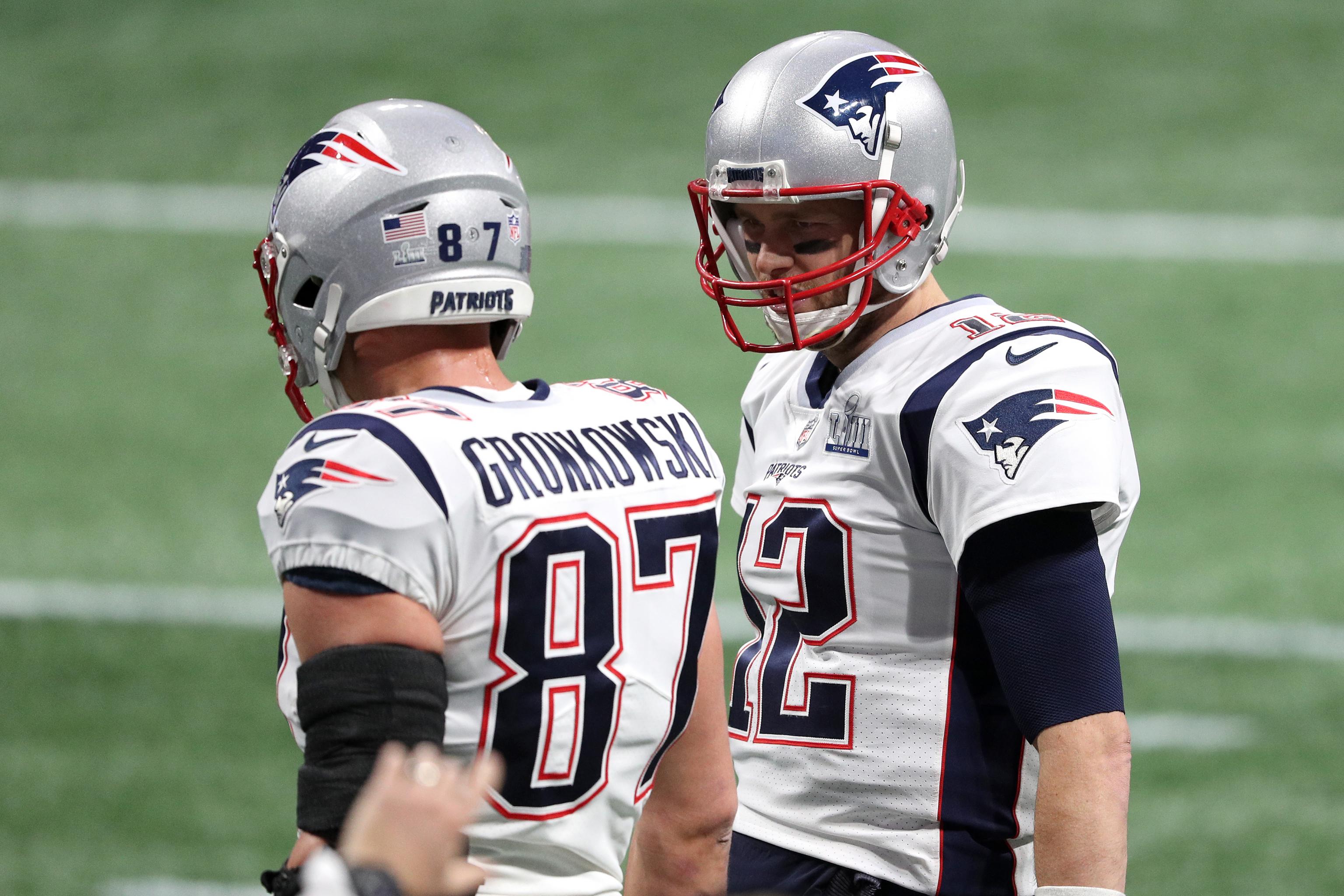 Patriots TE Rob Gronkowski: 'Tom's Back at Quarterback Baby'