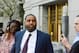 NEW YORK, NY - OCTOBER 10: Emanuel Richardson exits the Federal Courthouse in Manhattan on October 10, 2017 in New York City. Several people associated with NCAA Basketball have been charged as part of a corruption ring. (Photo by Stephanie Keith/Getty Images)