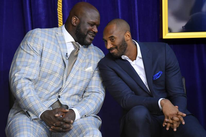 Video Kobe Bryant Says Shaquille O Neal Comments Were Tongue In