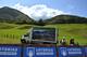 La Vuelta fans wait near to the finish line of the 11th stage between Saint Palais and Urdarx Dantxarinea, 180 kilometers (111,84miles), of the Spanish Vuelta cycling race that finishes in Urdax Dantxarinea, northern Spain, Wednesday, Sept.4, 2019. (AP Photo/Alvaro Barrientos)