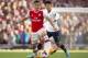 LONDON, ENGLAND - SEPTEMBER 01: Granit Xhaka of Arsenal and Son Heung-min of Tottenham Hotspur during the Premier League match between Arsenal FC and Tottenham Hotspur at Emirates Stadium on September 01, 2019 in London, United Kingdom. (Photo by Visionhaus)