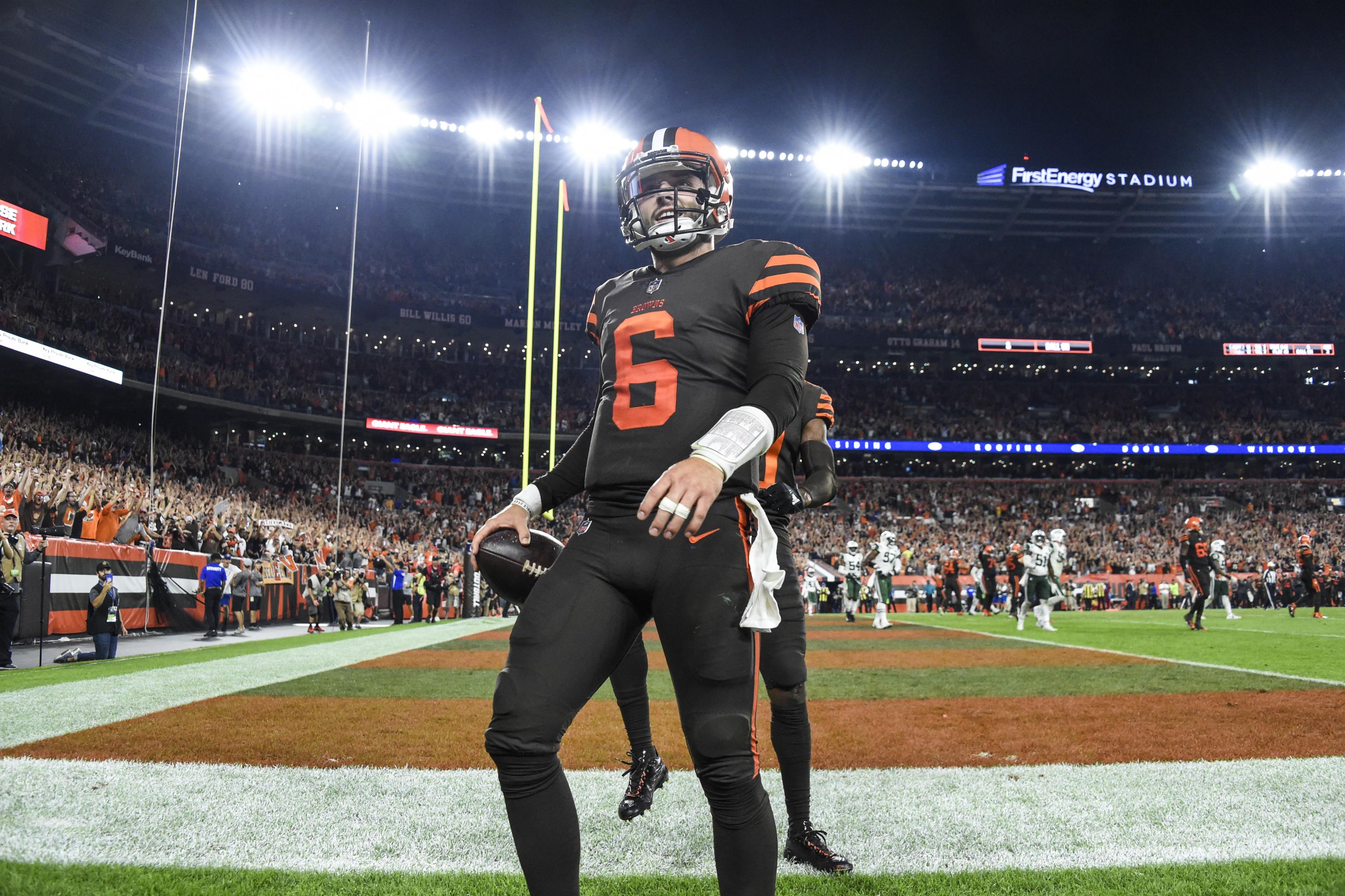 Browns' Color Rush uniforms are an improvement, but they'll have to wait