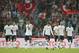 France's forward Antoine Griezmann, center right, and Kylian Mbappe, center left, walk back to the center circle after Turkey scored a goal during the Euro 2020 Group H qualifying soccer match between Turkey and France in Konya, Turkey, Saturday June 8, 2019. (AP Photo)
