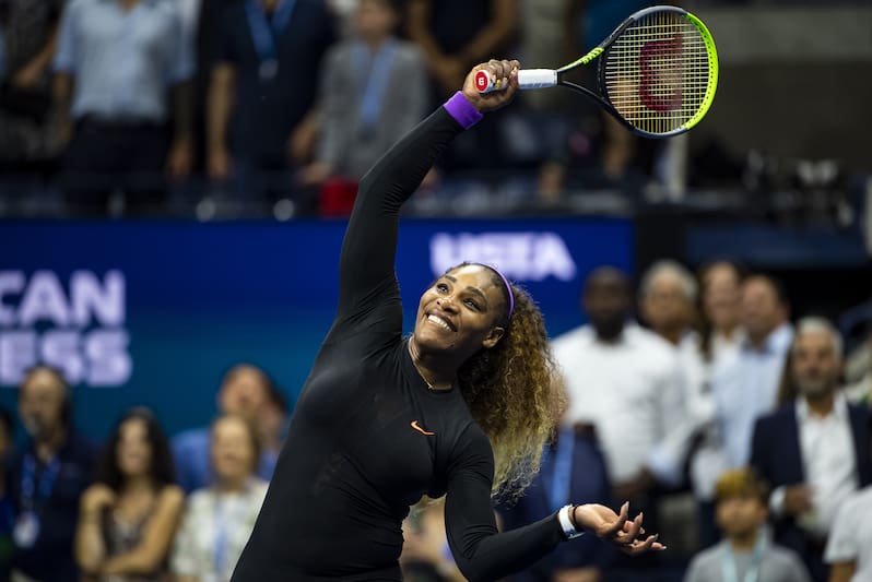 Image result for serena vs elina us open