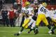 CHICAGO, ILLINOIS - SEPTEMBER 05: Aaron Rodgers #12 of the Green Bay Packers looks to pass during the first quarter against the Chicago Bears in the game at Soldier Field on September 05, 2019 in Chicago, Illinois. (Photo by Jonathan Daniel/Getty Images)