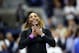 NEW YORK, NEW YORK - SEPTEMBER 05: Serena Williams of the United States shows her emotion to the crowd after winning her Women's Singles semi-final match against Elina Svitolina of the Ukraine on day eleven of the 2019 US Open at the USTA Billie Jean King National Tennis Center on September 05, 2019 in the Queens borough of New York City. (Photo by Clive Brunskill/Getty Images)