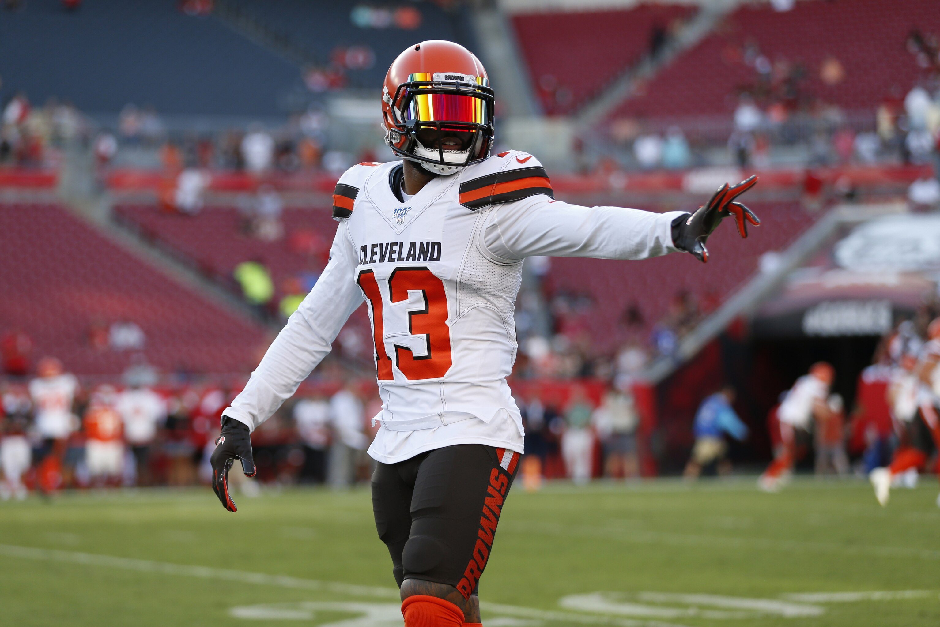 Odell Beckham Jr Ready To Go Despite Hip Injury Says Browns Odell Beckham Jr Ready To Go Despite Hip Injury Says Browns