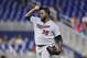 MIAMI, FLORIDA - AUGUST 01: Michael Pineda #35 of the Minnesota Twins reacts in the second inning against the Miami Marlins at Marlins Park on August 01, 2019 in Miami, Florida. (Photo by Michael Reaves/Getty Images)