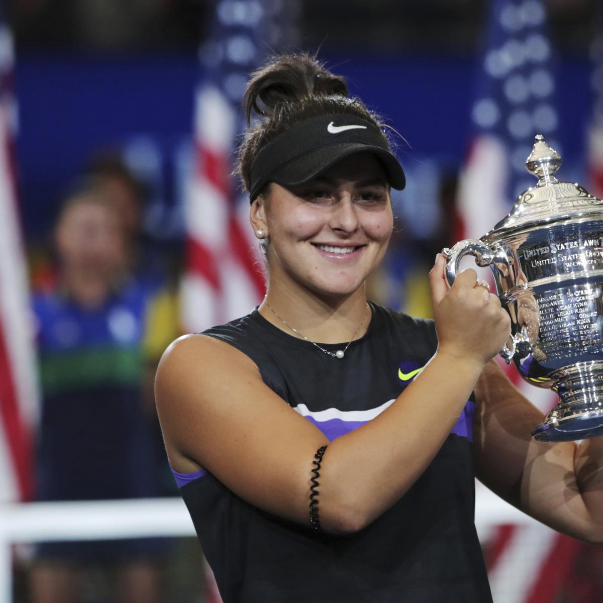 Rettelse friktion ankel US Open Tennis 2019 Results: Final Look at Women's Bracket and Prize Money  | News, Scores, Highlights, Stats, and Rumors | Bleacher Report