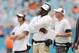 MIAMI, FLORIDA - SEPTEMBER 08: Head coach Brian Flores of the Miami Dolphins reacts against the Baltimore Ravens during the second quarter at Hard Rock Stadium on September 08, 2019 in Miami, Florida. (Photo by Michael Reaves/Getty Images)