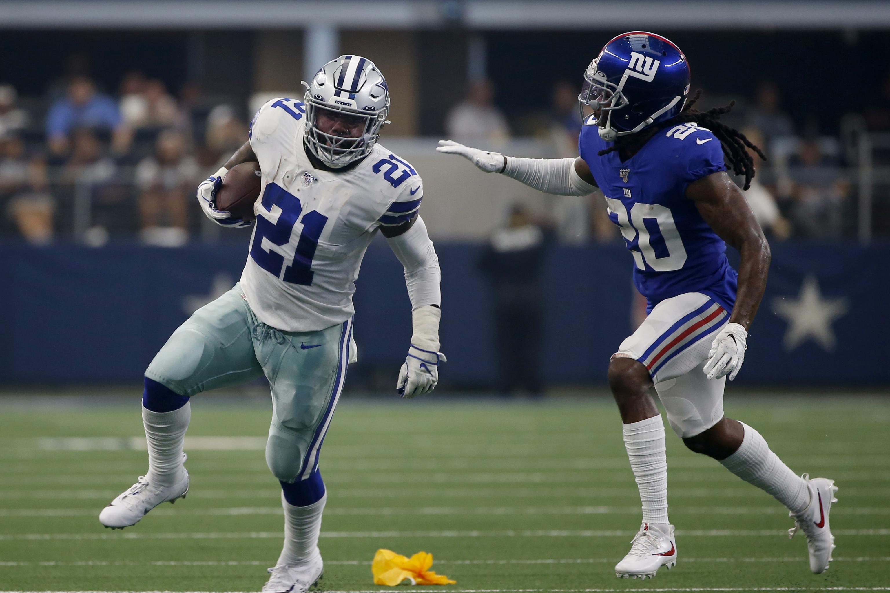 Dallas Cowboys, With a Jolt From Ezekiel Elliott, Overwhelm the Giants -  The New York Times