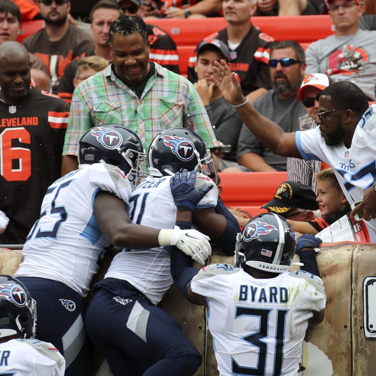 NFLPA Contacts NFL After Browns Fan Throws Beer at Titans Players in Week 1 | Bleacher ...1200 x 1200