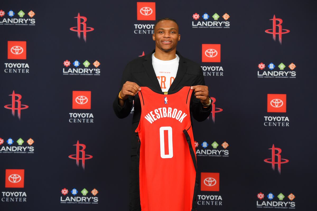 Video Rockets� Russell Westbrook Reacts to NBA 2K20