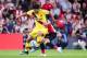 BILBAO, SPAIN - AUGUST 16: Carles Alena of FC Barcelona during the La Liga Santander match between Athletic de Bilbao v FC Barcelona at the Estadio San Mames on August 16, 2019 in Bilbao Spain (Photo by David S. Bustamante/Soccrates/Getty Images)