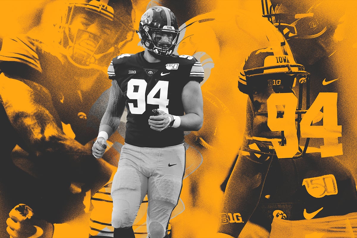 The Next J.J. Watt? Iowa Edge A.J. Epenesa Lets His Dominance Speak for Itself