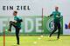 Germany keepers Marc-Andre ter Stegen (left) and Manuel Neuer