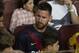 BARCELONA, SPAIN - AUGUST 25: Lionel Messi of FC Barcelona looks on prior to the Liga match between FC Barcelona and Real Betis Balompie at Camp Nou on August 25, 2019 in Barcelona, Spain. (Photo by Quality Sport Images/Getty Images)