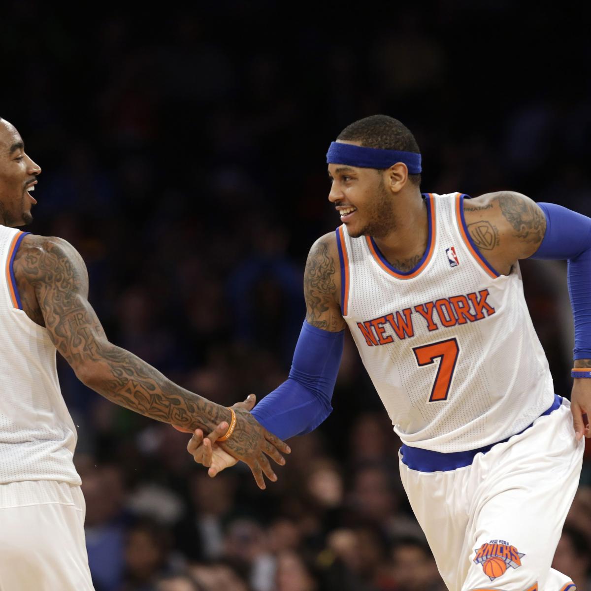 Weighing Carmelo Anthony Vs Jr Smith As Nba Free Agents