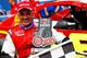 LOUDON, NH - JULY 14: Mike Stefanik, driver of the #66 Canto & Sons Pvng/Robert B. Our Co. Ford, celebrates in Victory Lane after winning the NASCAR Whelen Modified Tour Town Fair Tire 100 at New Hampshire Motor Speedway on July 14, 2012 in Loudon, New Hampshire. (Photo by Jared Wickerham/Getty Images for NASCAR)