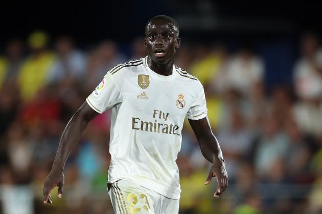 VILLAREAL, SPAIN - SEPTEMBER 01: Ferland Mendy of Real Madrid CF looks on during the Liga match between Villarreal CF and Real Madrid CF at Estadio de la Ceramica on September 01, 2019 in Villareal, Spain. (Photo by David Ramos/Getty Images)