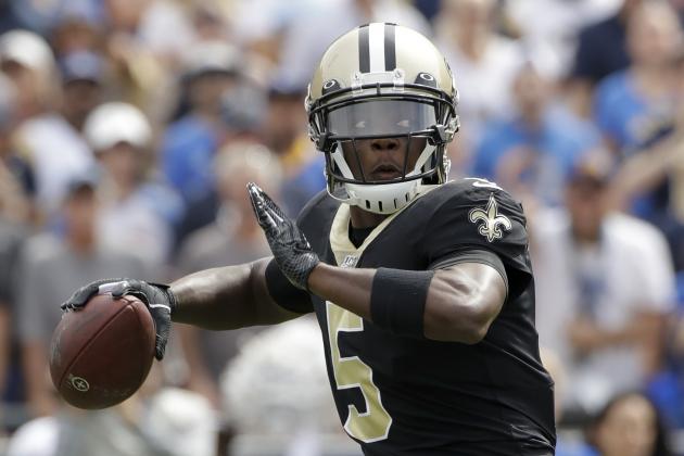 New Orleans Saints quarterback Teddy Bridgewater passes against the Los Angeles Rams during the first half of an NFL football game Sunday, Sept. 15, 2019, in Los Angeles. (AP Photo/Marcio Jose Sanchez)