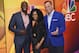 Akbar Gbaja-Biamila, from left, Zuri Hall and Matt Iseman, from the cast of