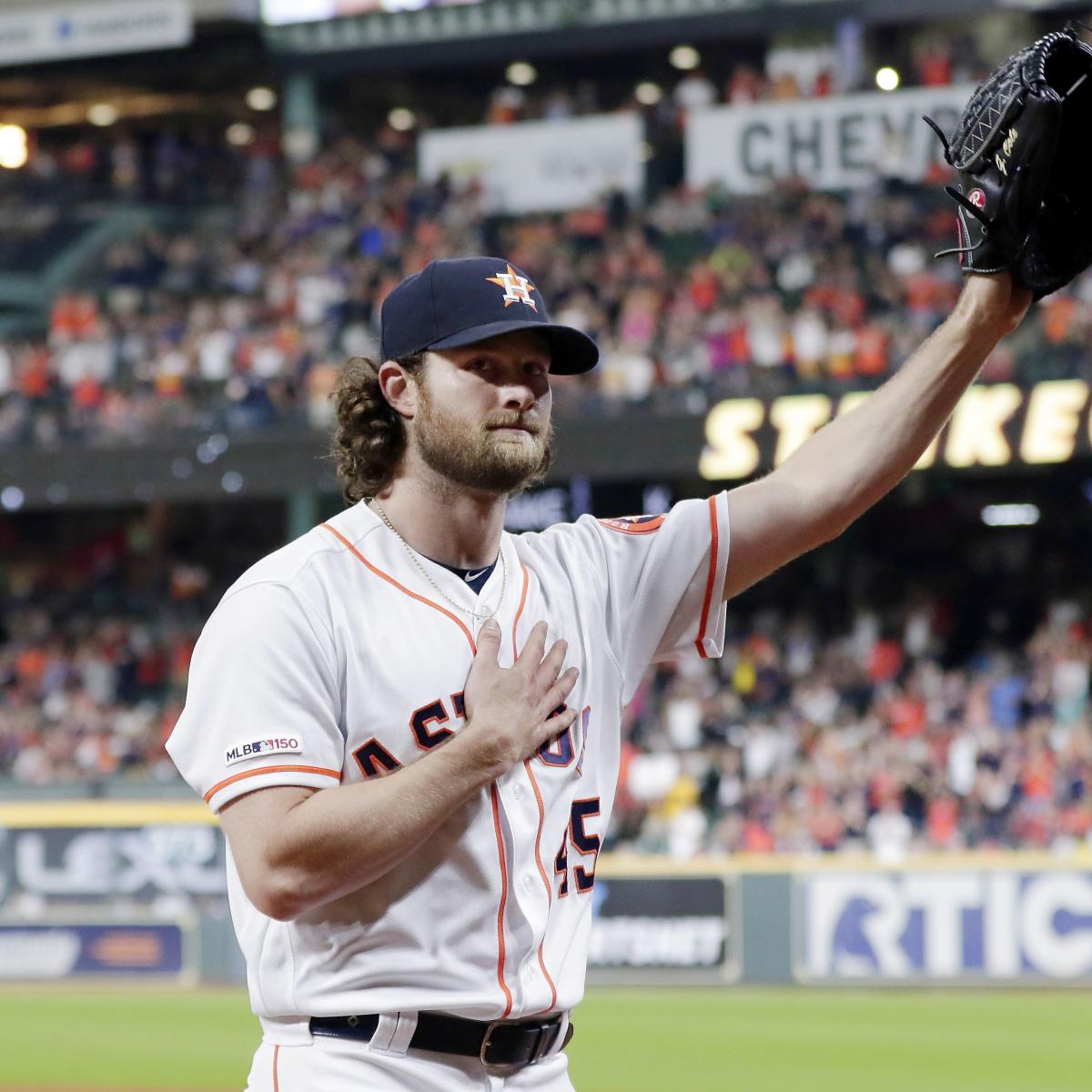Astros' Gerrit Cole Becomes 18th Player in MLB History with 300-Strikeout Season | Bleacher Report | Latest News, Videos and Highlights