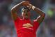 MANCHESTER, ENGLAND - SEPTEMBER 14: Marcus Rashford of Manchester United celebrates after scoring a goal to make it 1-0 during the Premier League match between Manchester United and Leicester City at Old Trafford on September 14, 2019 in Manchester, United Kingdom. (Photo by Robbie Jay Barratt - AMA/Getty Images)