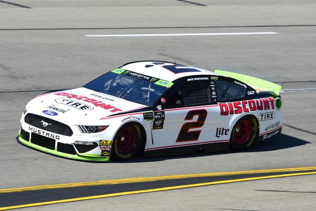 RICHMOND, VIRGINIA - SEPTEMBER 20: Brad Keselowski, driver of the #2 Discount Tire Ford, practices for the Monster Energy NASCAR Cup Series Federated Auto Parts 400 at Richmond Raceway on September 20, 2019 in Richmond, Virginia. (Photo by Jared C. Tilton/Getty Images)