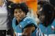 JACKSONVILLE, FLORIDA - SEPTEMBER 19: Jalen Ramsey #20 of the Jacksonville Jaguars sits on the bench during the third quarter of a game against the Tennessee Titans at TIAA Bank Field on September 19, 2019 in Jacksonville, Florida. (Photo by James Gilbert/Getty Images)